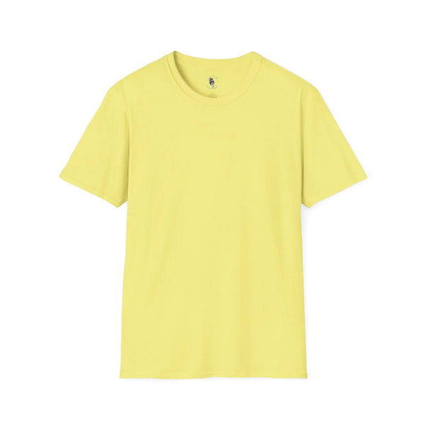 Cornsilk yellow crewneck T-shirt