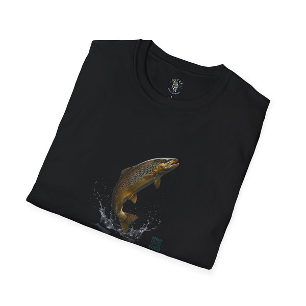 Brown Trout Western Wear Tee – Midnight Edition