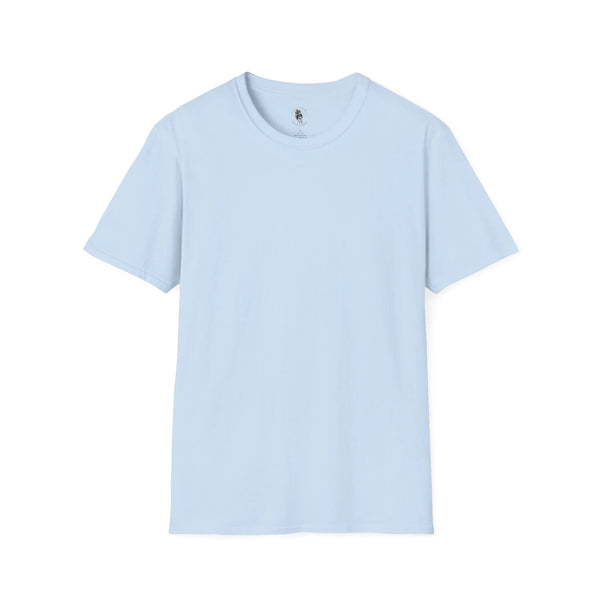 Light blue crewneck T-shirt