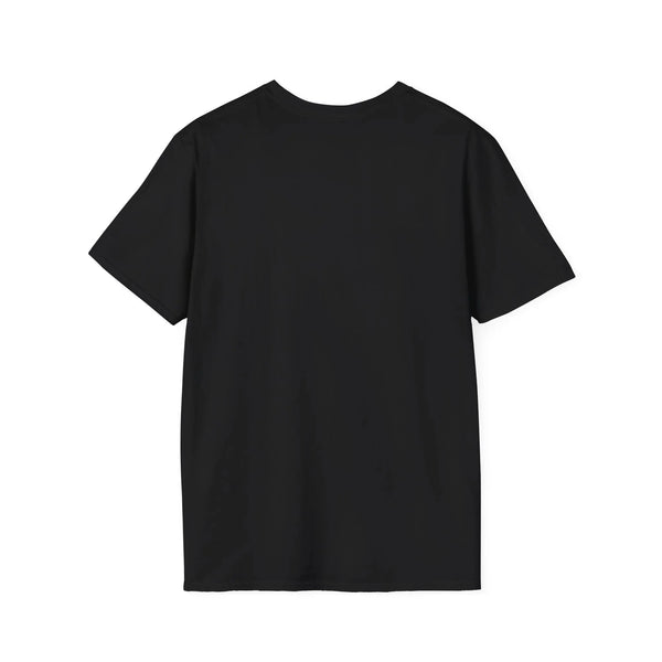 Black T-shirt, plain back design with crew neck