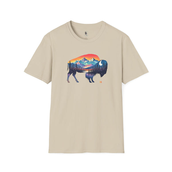 Double R Western™ Bison – Western Wear T-Shirt
