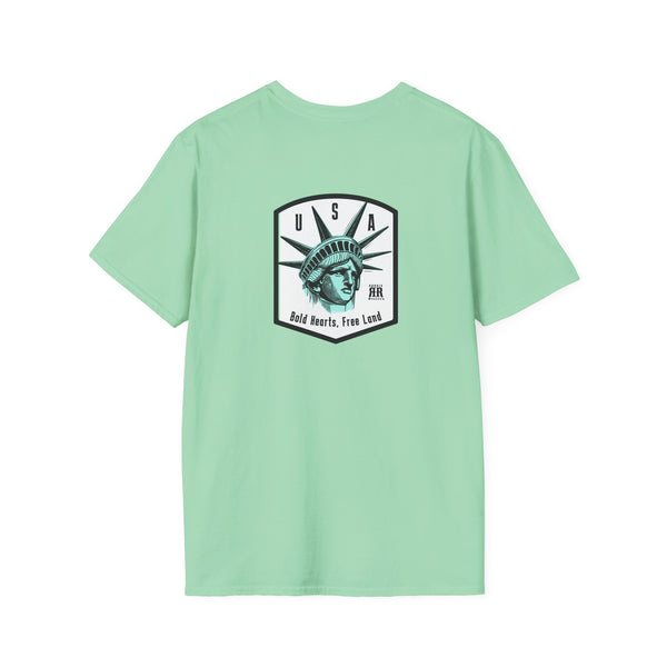 Bold Hearts, Free Land™ Statue of Liberty Western wear Tee – Hot Off the Trail