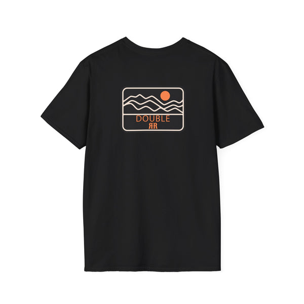 Mountain Peaks Western Wear T-Shirt (Back Graphic)