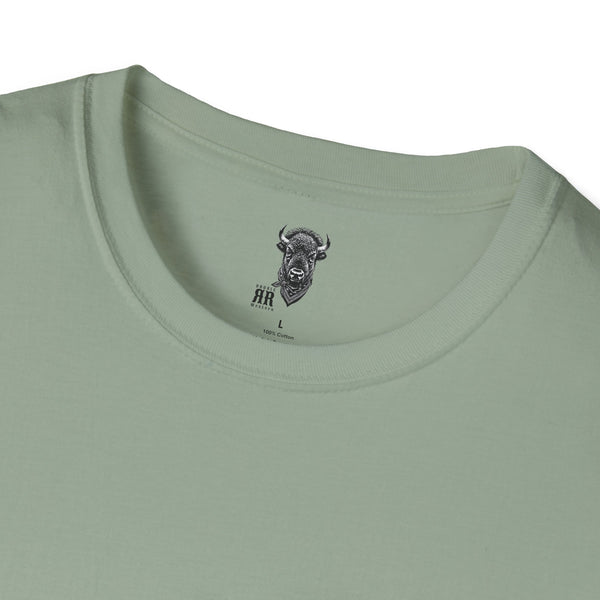 Mountain Peaks Western Wear T-Shirt (Back Graphic)