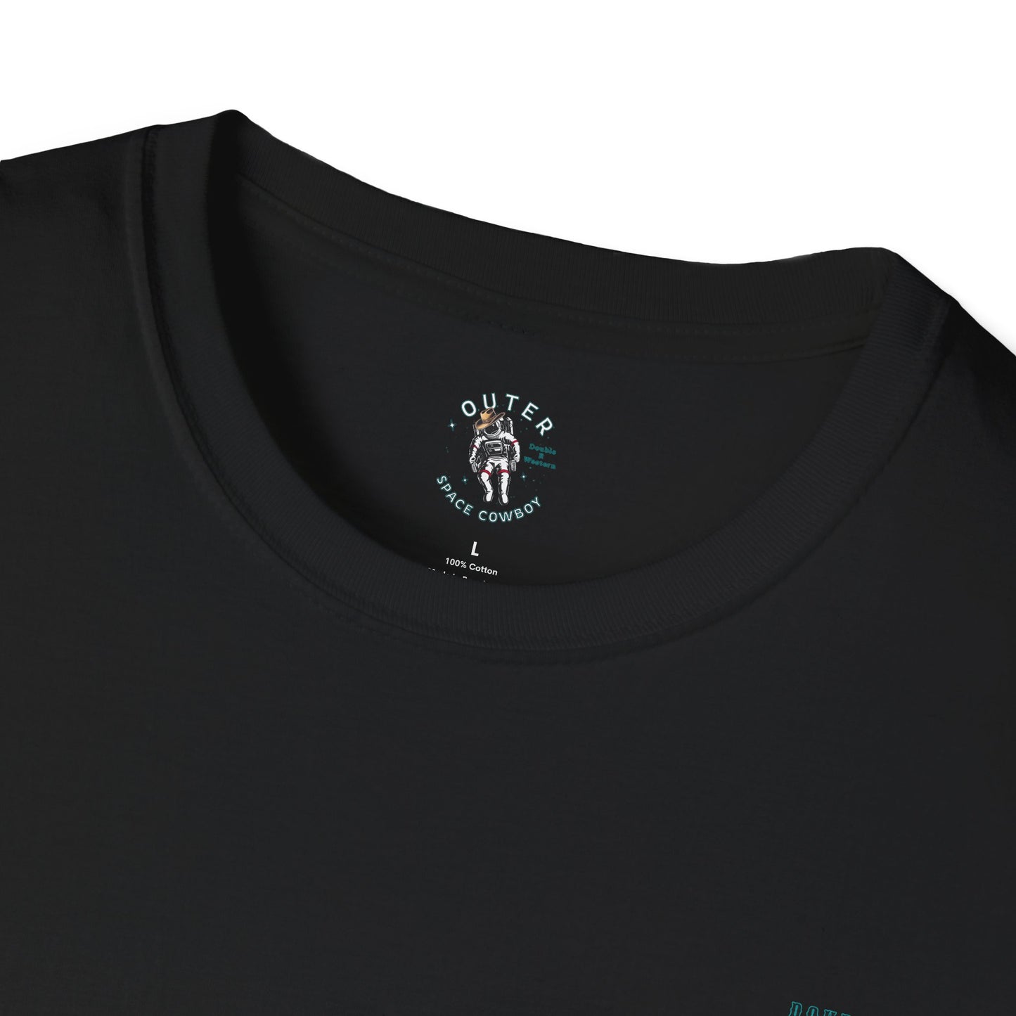 Double R Western Americana Special Edition Tee (Back Design)– Teal Glow