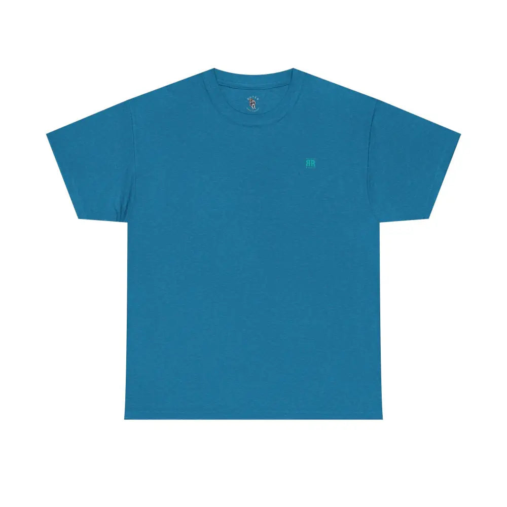 ’Aloha Spirit’ Double R Western’s™ Heavy Cotton Tee Back Graphic Design Antique Sapphire / S T Shirt