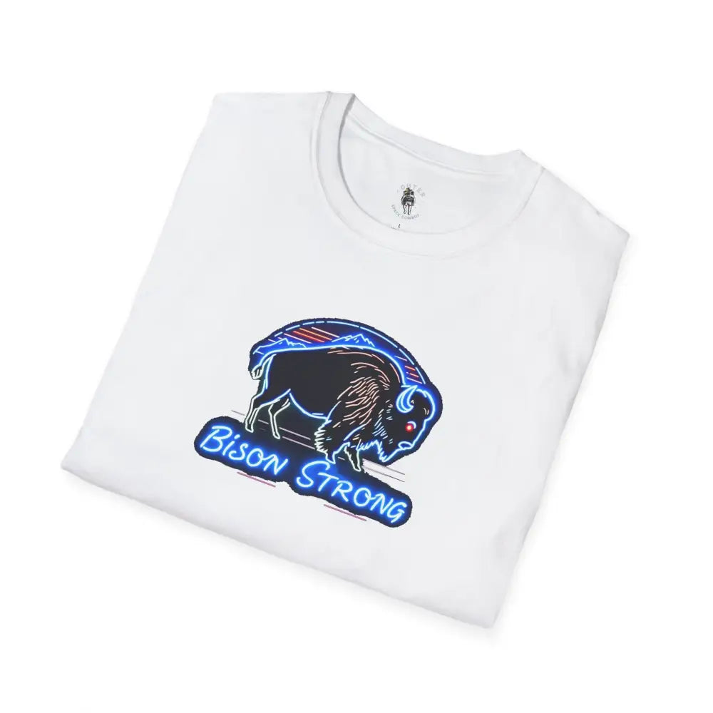 Bison Strong Neon Western T Shirt | Limited Edition Only 197/200 Available T Shirt