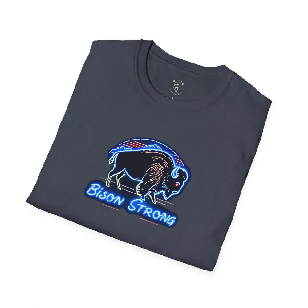 Bison Strong Neon Western T Shirt | Limited Edition Only 197/200 Available T Shirt