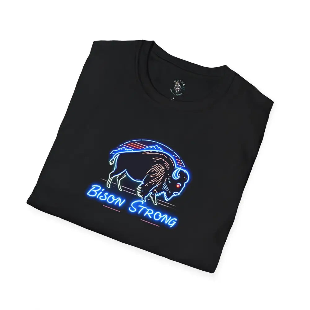 Bison Strong Neon Western T Shirt | Limited Edition Only 197/200 Available T Shirt