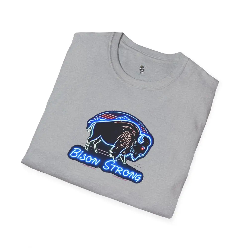 Bison Strong Neon Western T Shirt | Limited Edition Only 197/200 Available T Shirt