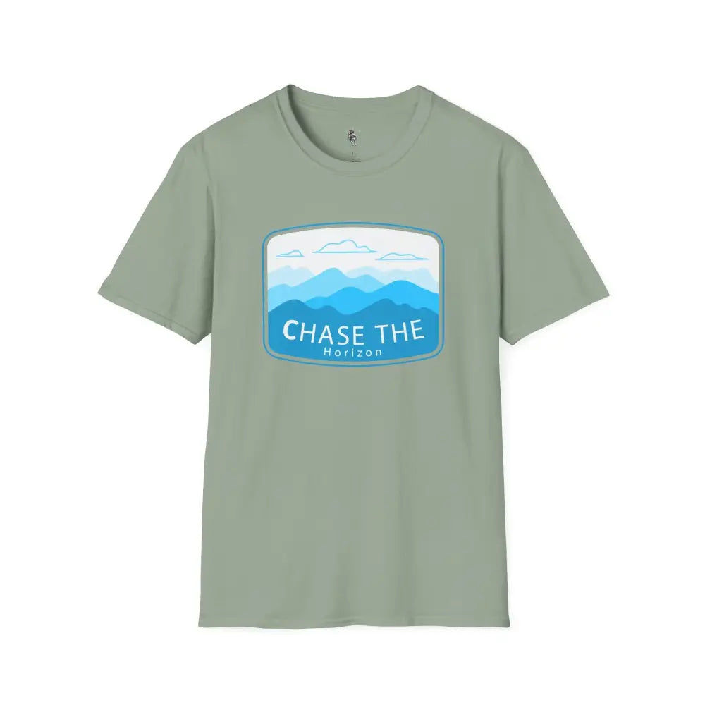 ’Chase the Horizon Find Your Freedom’ Double R Western’s™ Softstyle T Shirt S / Sage T Shirt