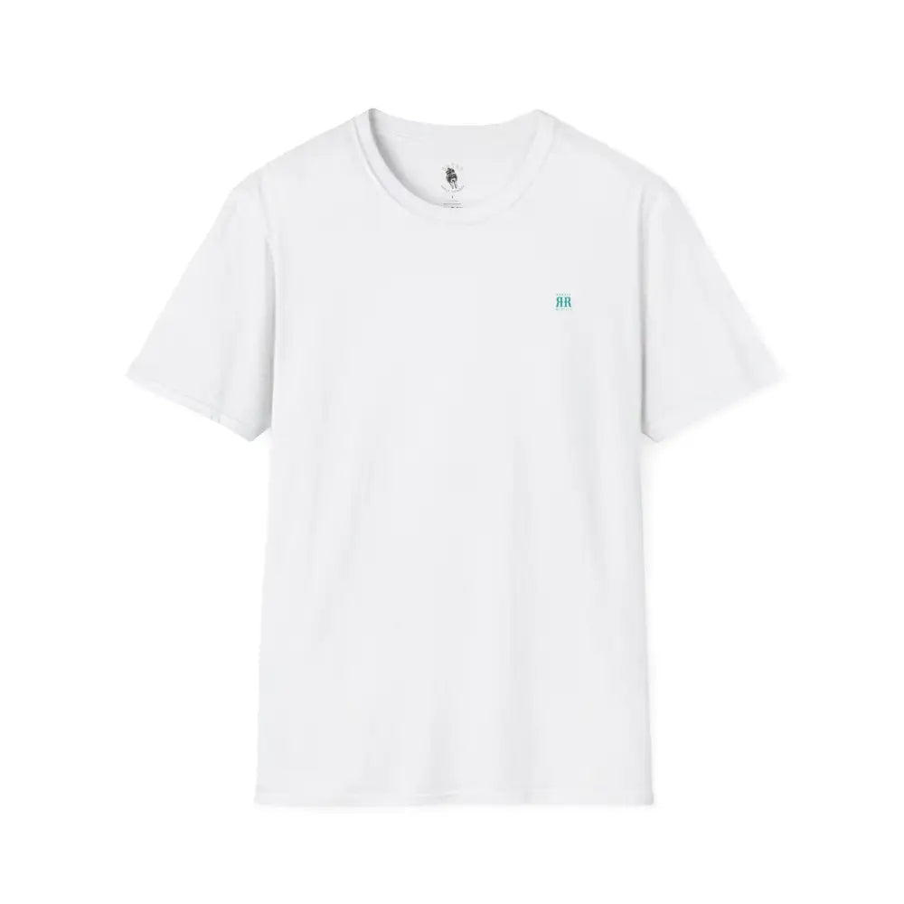 ’Double R Aloha Spirit’ men’s tee from Double R Western™ - Soft Style T-Shirt - XS / White - T-Shirt