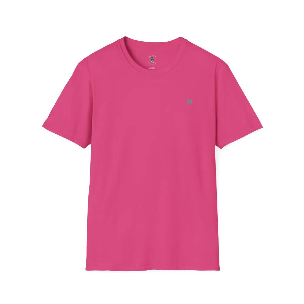’Double R Aloha Spirit’ men’s tee from Double R Western™ - Soft Style T-Shirt - S / Heliconia - T-Shirt