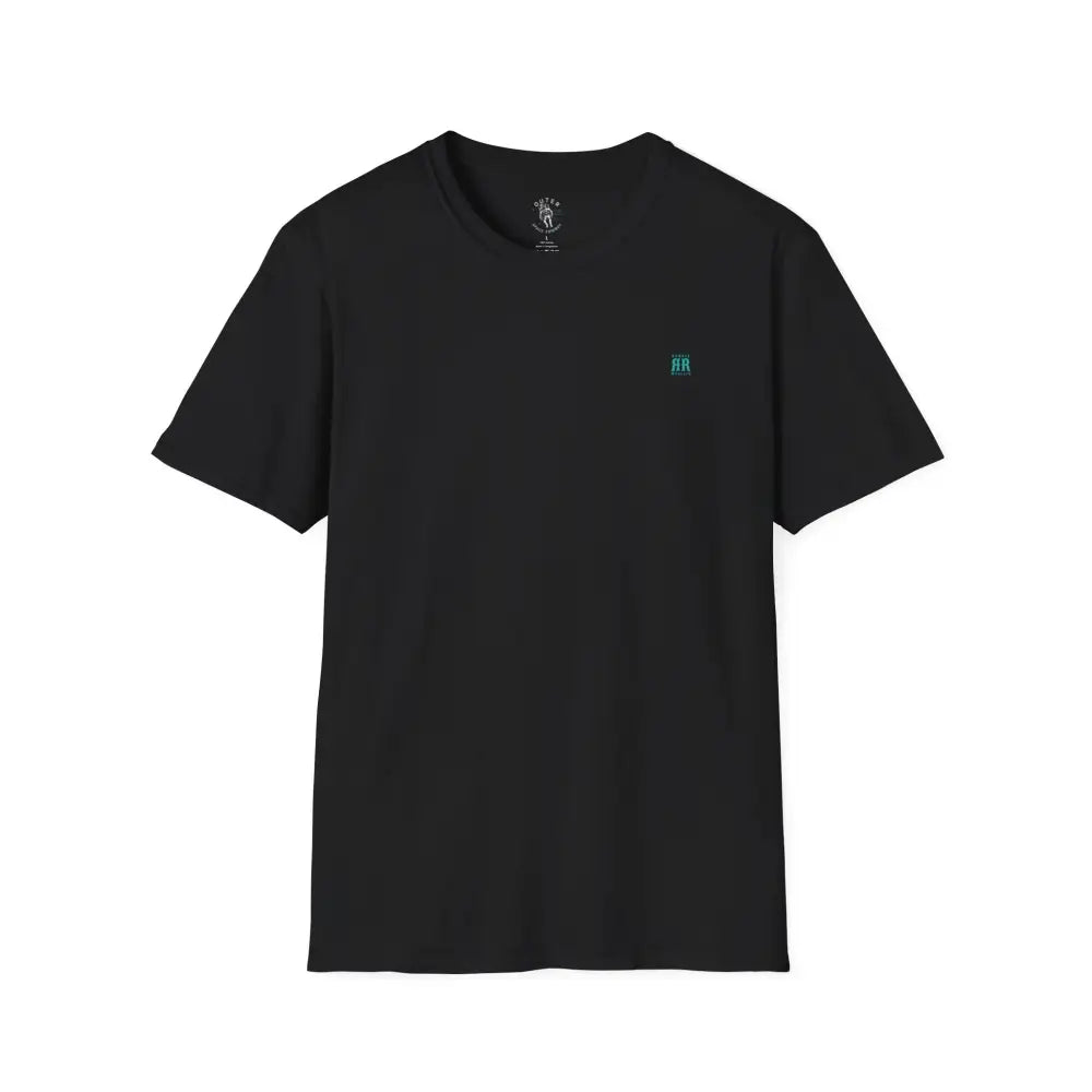 ’Double R Aloha Spirit’ men’s tee from Double R Western™ - Soft Style T-Shirt - XS / Black - T-Shirt