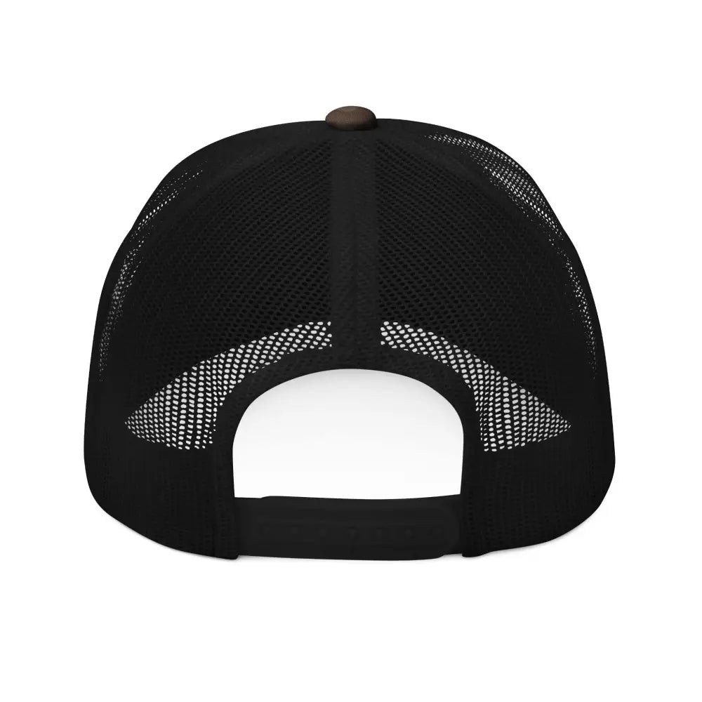 Double R Western™ Embroidered Snapback Camouflage Trucker Hat – Classic Camo Outdoor Cap One size / Camo Black Hats