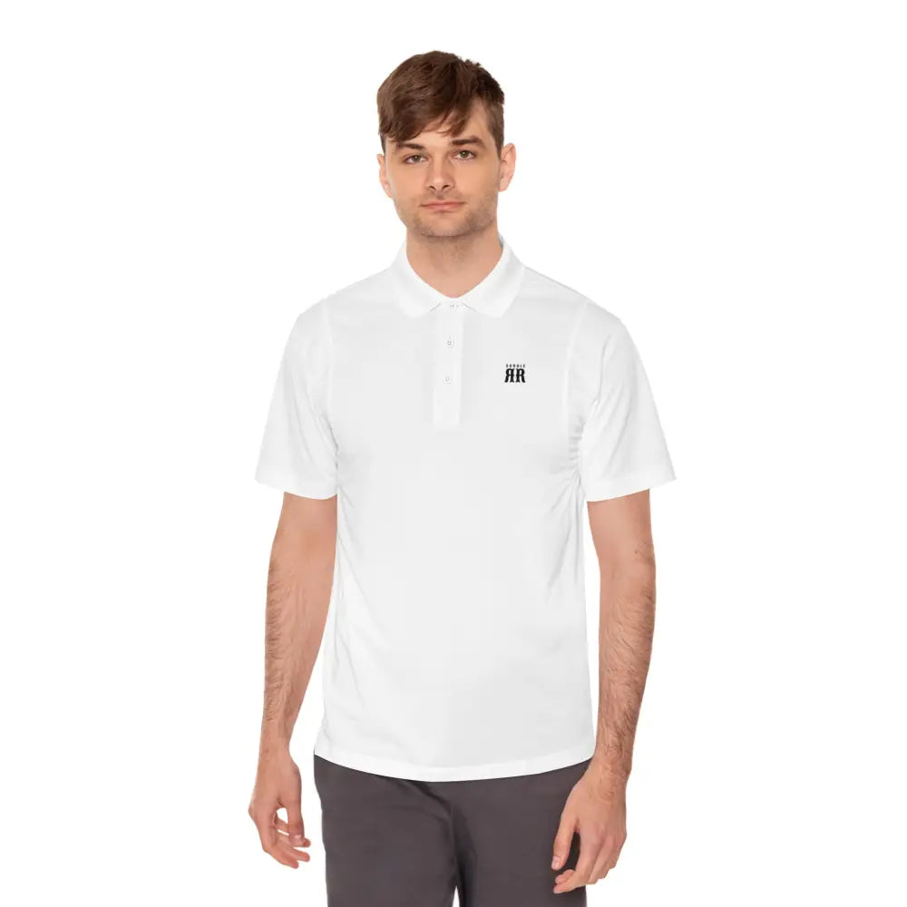 ’Double R Western™ Men’s Sport Polo’ – - Lightweight Athletic Polo - T-Shirt