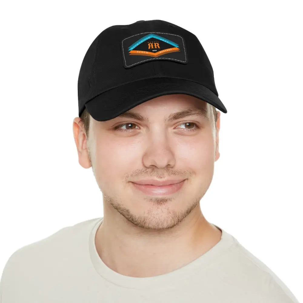 ’Double RR Reimagined 2025’’’ Double R Western’s Dad Hat with Leather Patch (Rectangle) Hats