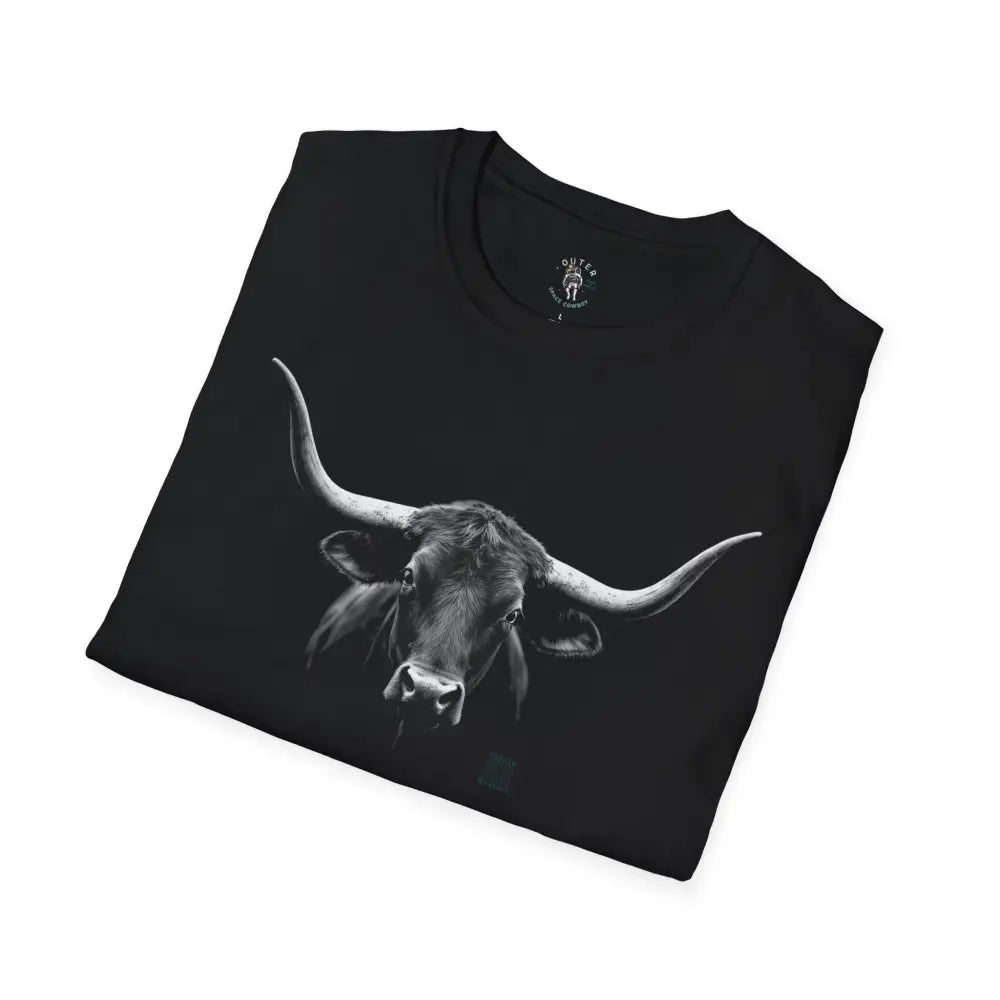 Exclusive Midnight Edition Mighty Horns of the West Tee Double R Western’s™ - T-Shirt