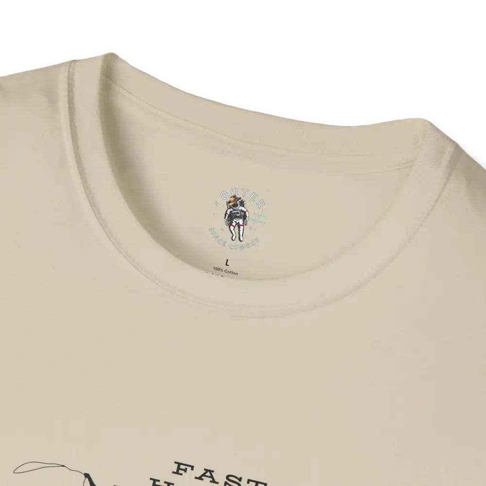 ’Fast Hands Faster Horses’ - Double R Western’s™ - Softstyle T-Shirt - T-Shirt