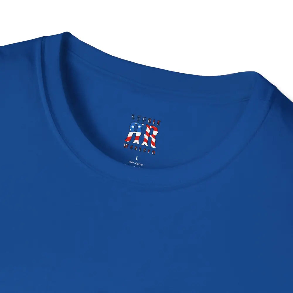 FREEDOM ‘25 Tetonia USA Mountain Flag Tee – Double R Western™ Hot Off the Trail T Shirt
