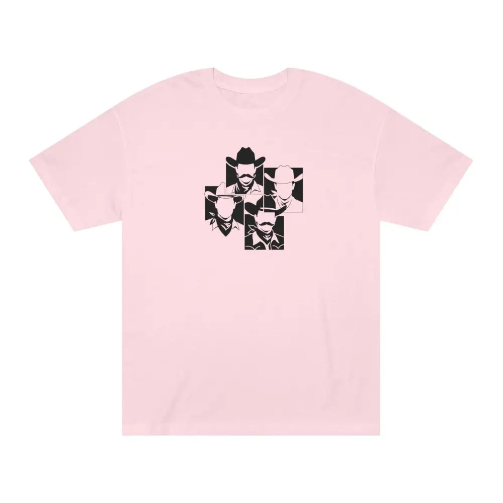 Frontier Icons Pop Art Cowboy Tee – Women’s | Double R Western™ Pink / S T Shirt
