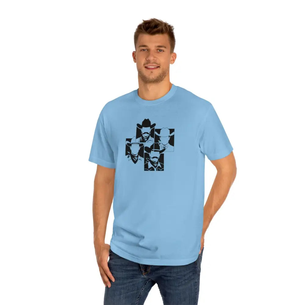 Frontier Icons Pop Art Cowboy Tee – Women’s | Double R Western™ T Shirt