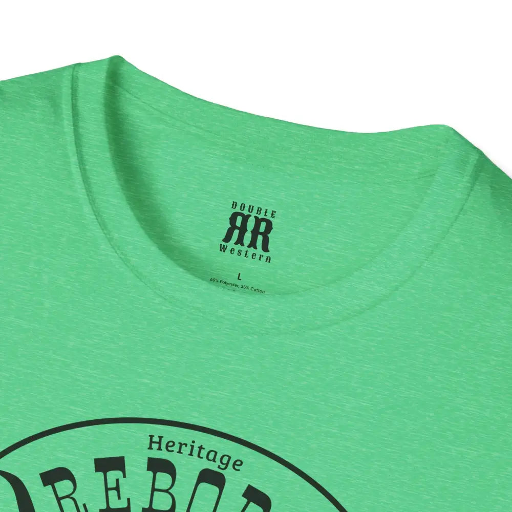 Heritage Reborn Universal Comfort Tee Double R Western’s Hot Off The Trail T Shirt