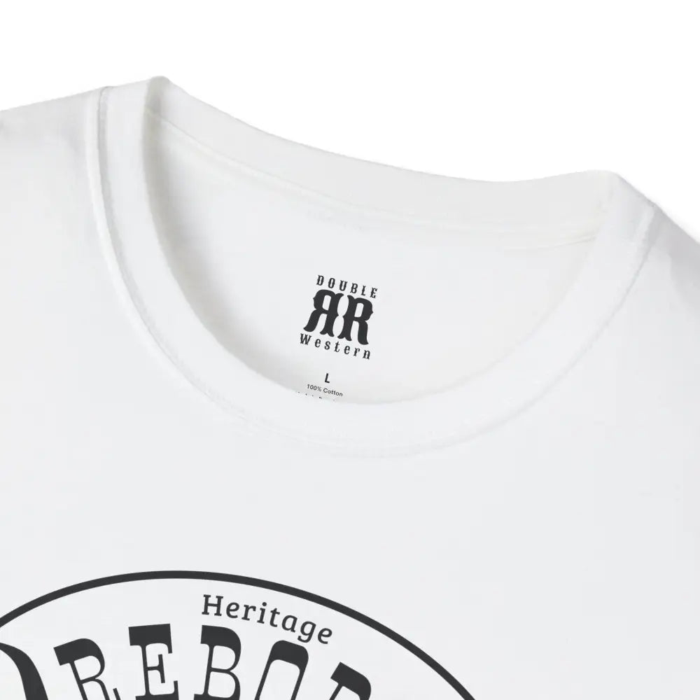 Heritage Reborn Universal Comfort Tee Double R Western’s Hot Off The Trail T Shirt