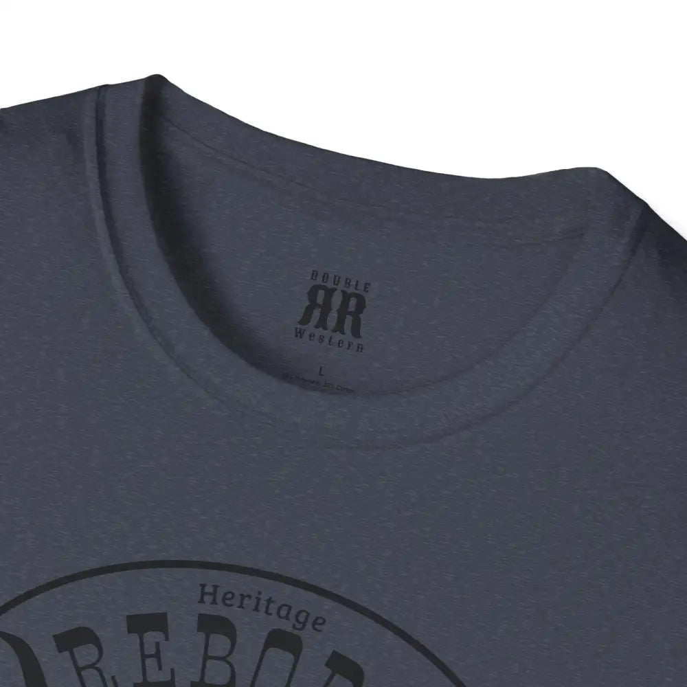 Heritage Reborn Universal Comfort Tee Double R Western’s Hot Off The Trail T Shirt