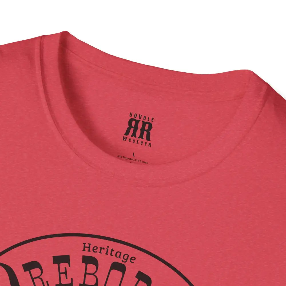 Heritage Reborn Universal Comfort Tee Double R Western’s Hot Off The Trail T Shirt