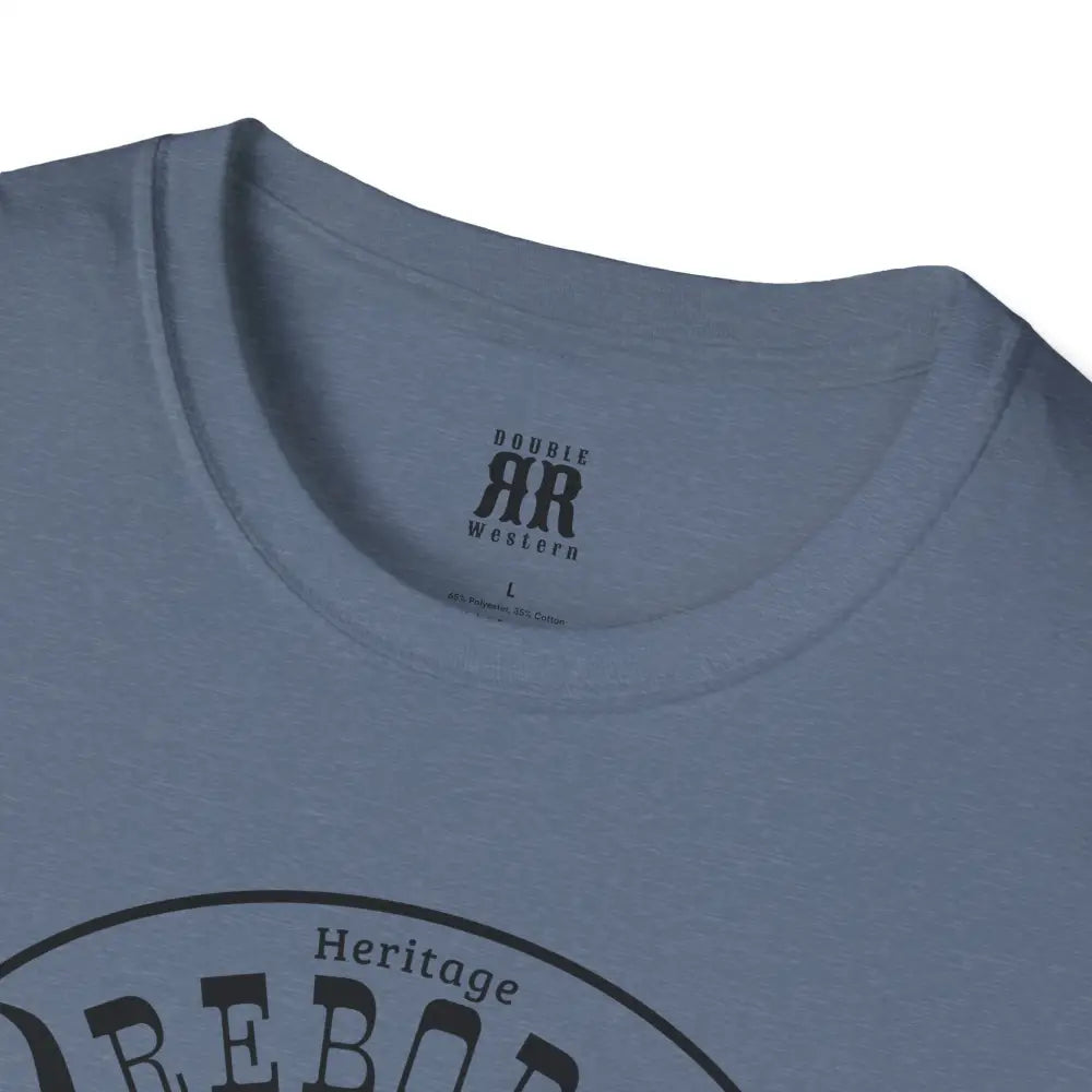 Heritage Reborn Universal Comfort Tee Double R Western’s Hot Off The Trail T Shirt