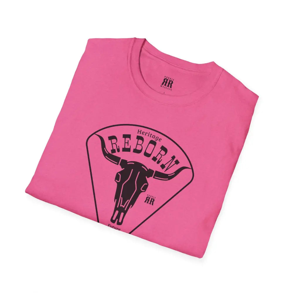 Heritage Reborn Universal Comfort Tee Double R Western’s Hot Off The Trail T Shirt