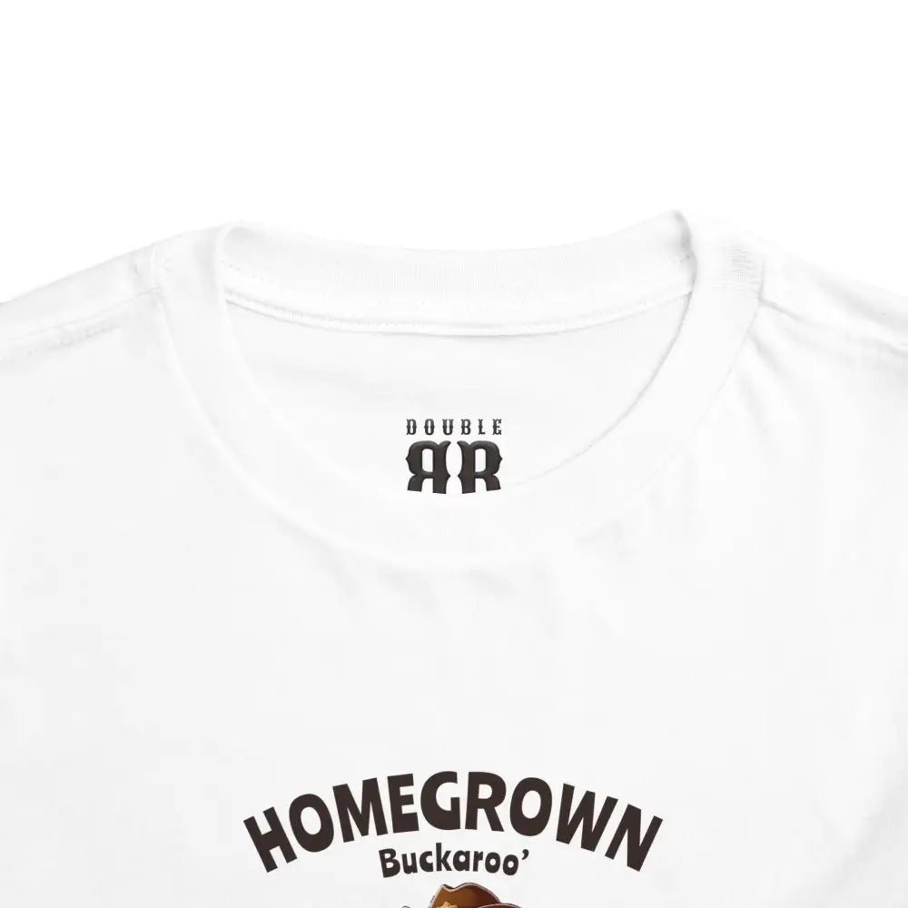 ’Homegrown Buckaroo’ Cat-cowboy’ - Double R Western’s - Toddler Short Sleeve Tee - Kids clothes