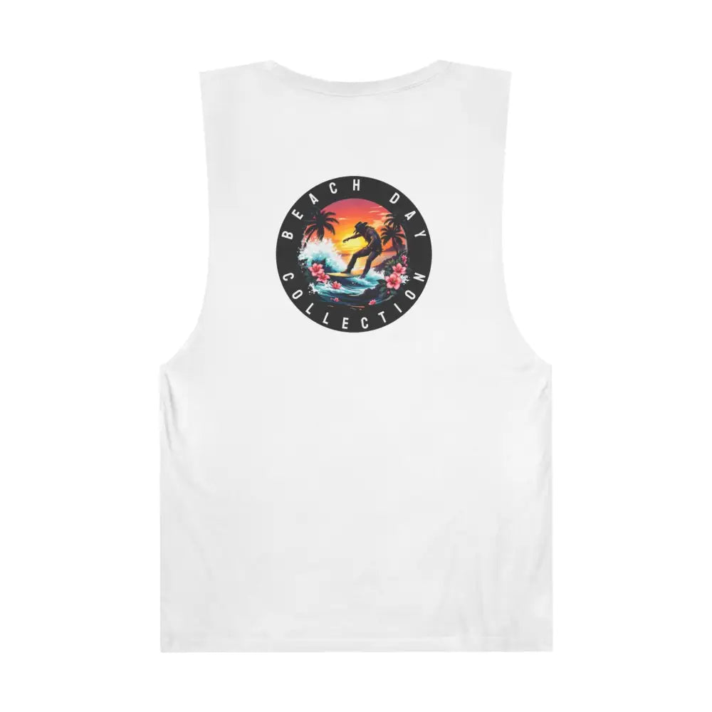 ’Island Cowboy Adventure’ - Double R Western’s - BACK Graphic Design - Tank Top