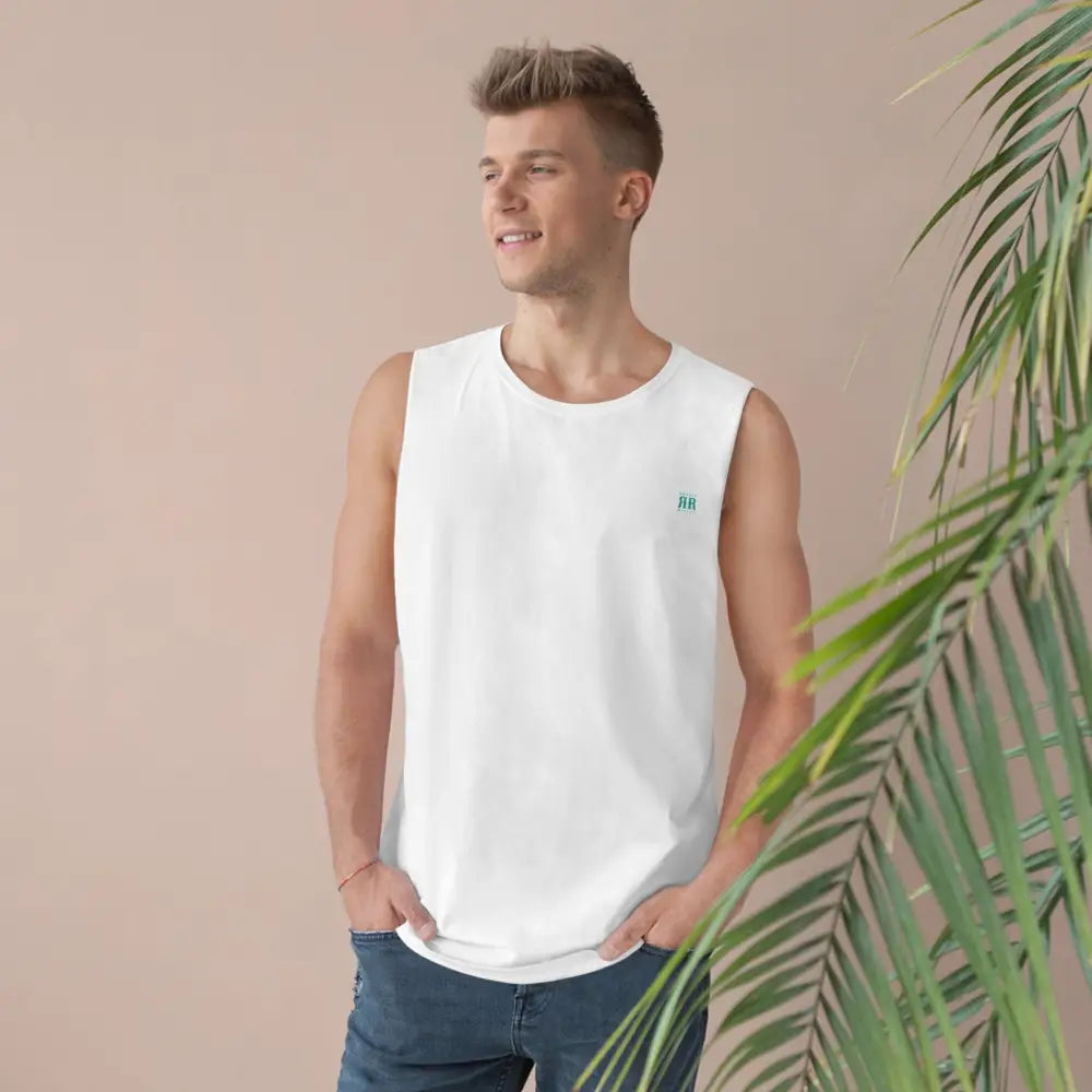 ’Island Cowboy Adventure’ - Double R Western’s - BACK Graphic Design - Tank Top