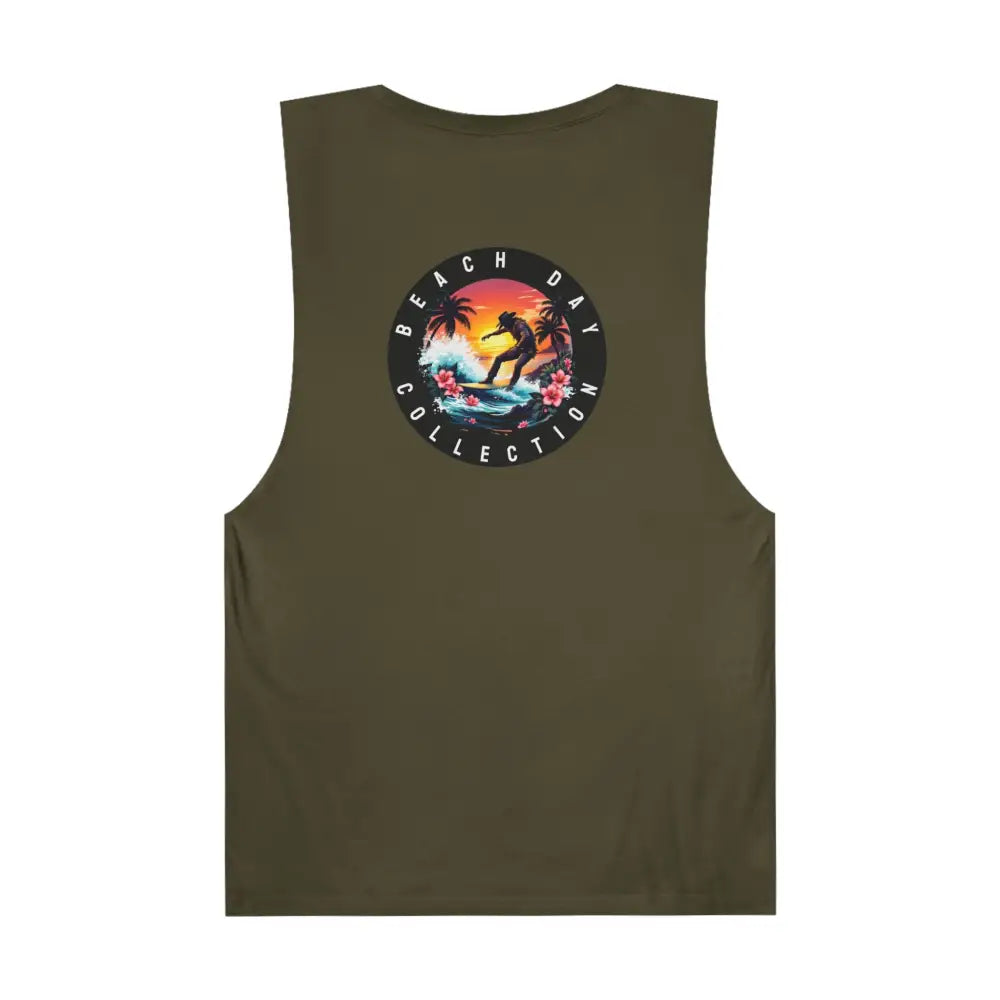 ’Island Cowboy Adventure’ - Double R Western’s - BACK Graphic Design - Tank Top