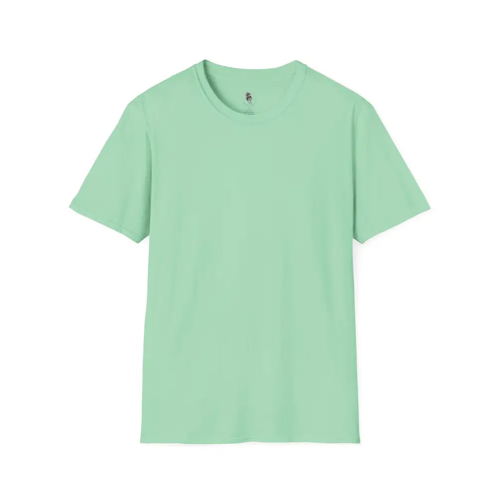 ’Island Cowboy Adventure’ men’s tee from Double R Western™ Back Graphic S / Mint Green T Shirt