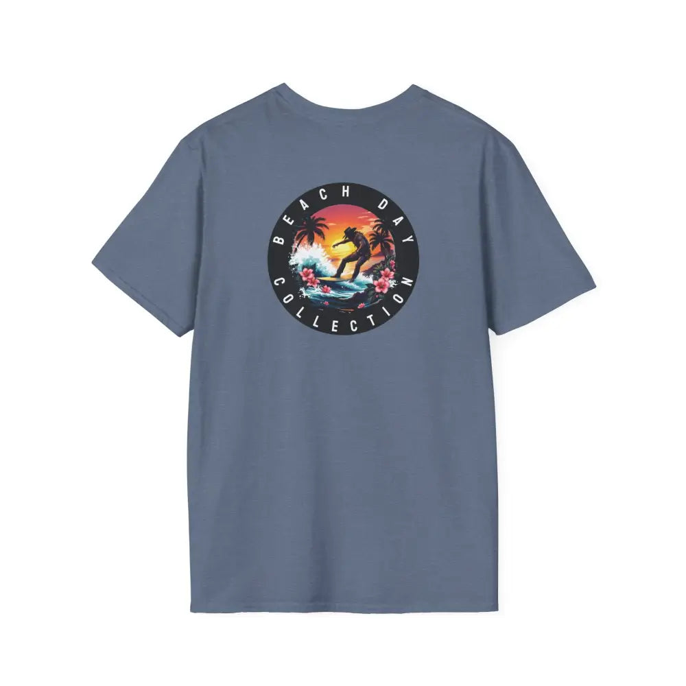 ’Island Cowboy Adventure’ men’s tee from Double R Western™ Back Graphic T Shirt