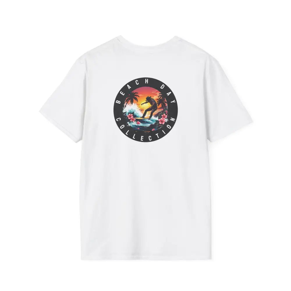 ’Island Cowboy Adventure’ men’s tee from Double R Western™ Back Graphic T Shirt