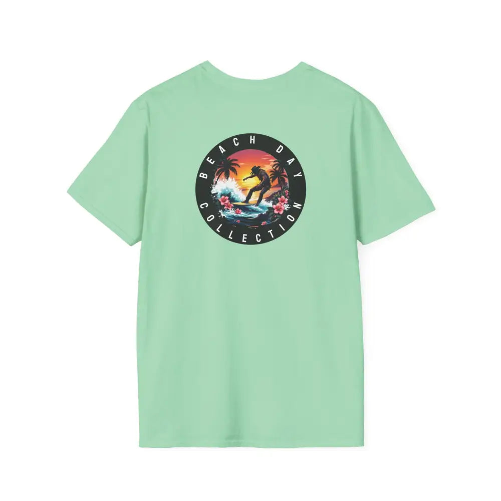 ’Island Cowboy Adventure’ men’s tee from Double R Western™ Back Graphic T Shirt