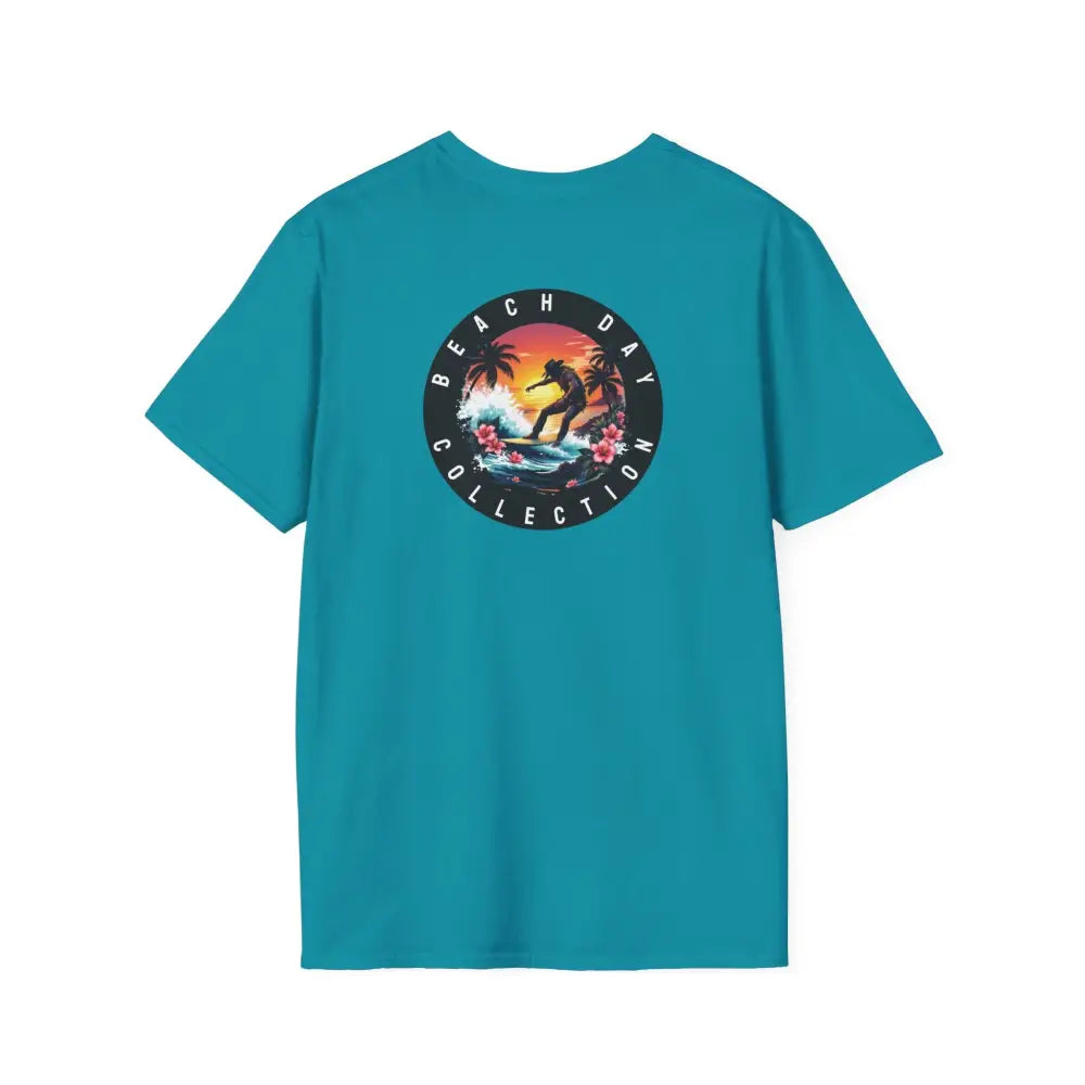 ’Island Cowboy Adventure’ men’s tee from Double R Western™ Back Graphic T Shirt