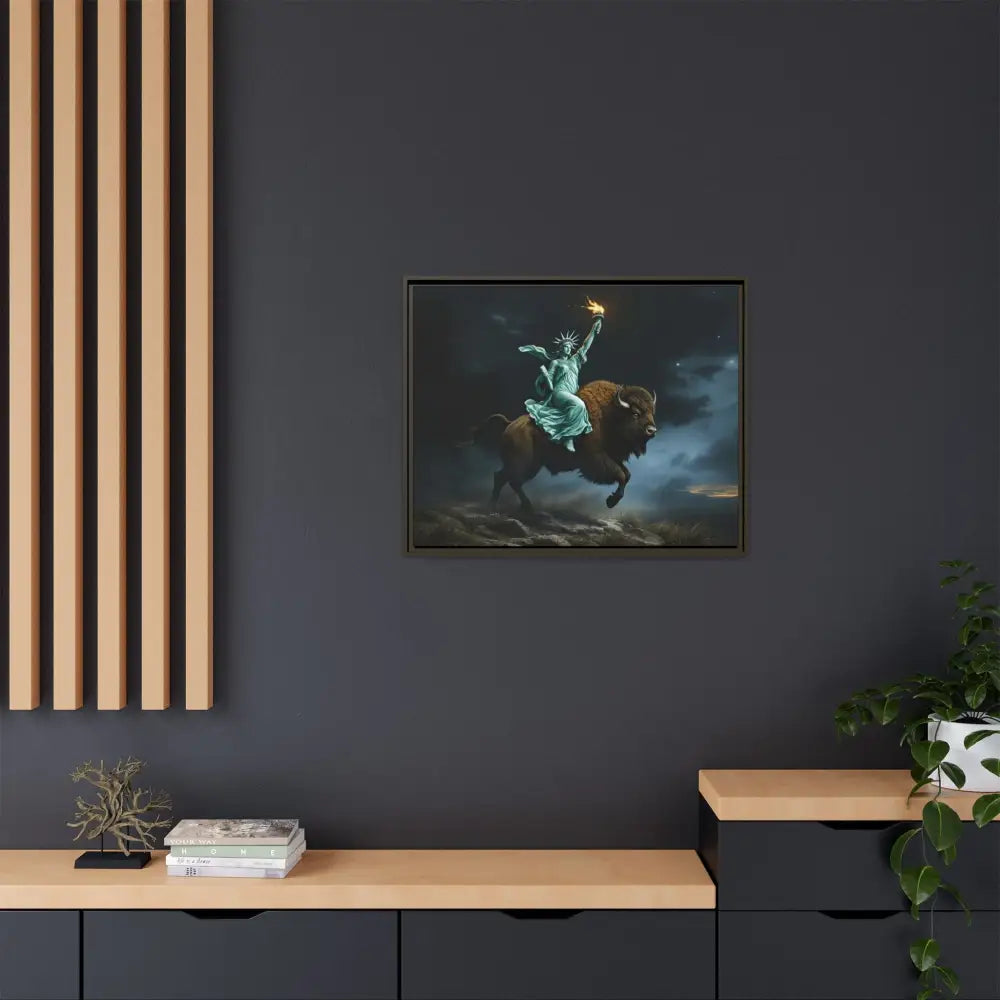 Lady Liberty “Liberty Unbridled” – Limited Edition Gallery Art Wrap – Only 198/200 Available Canvas