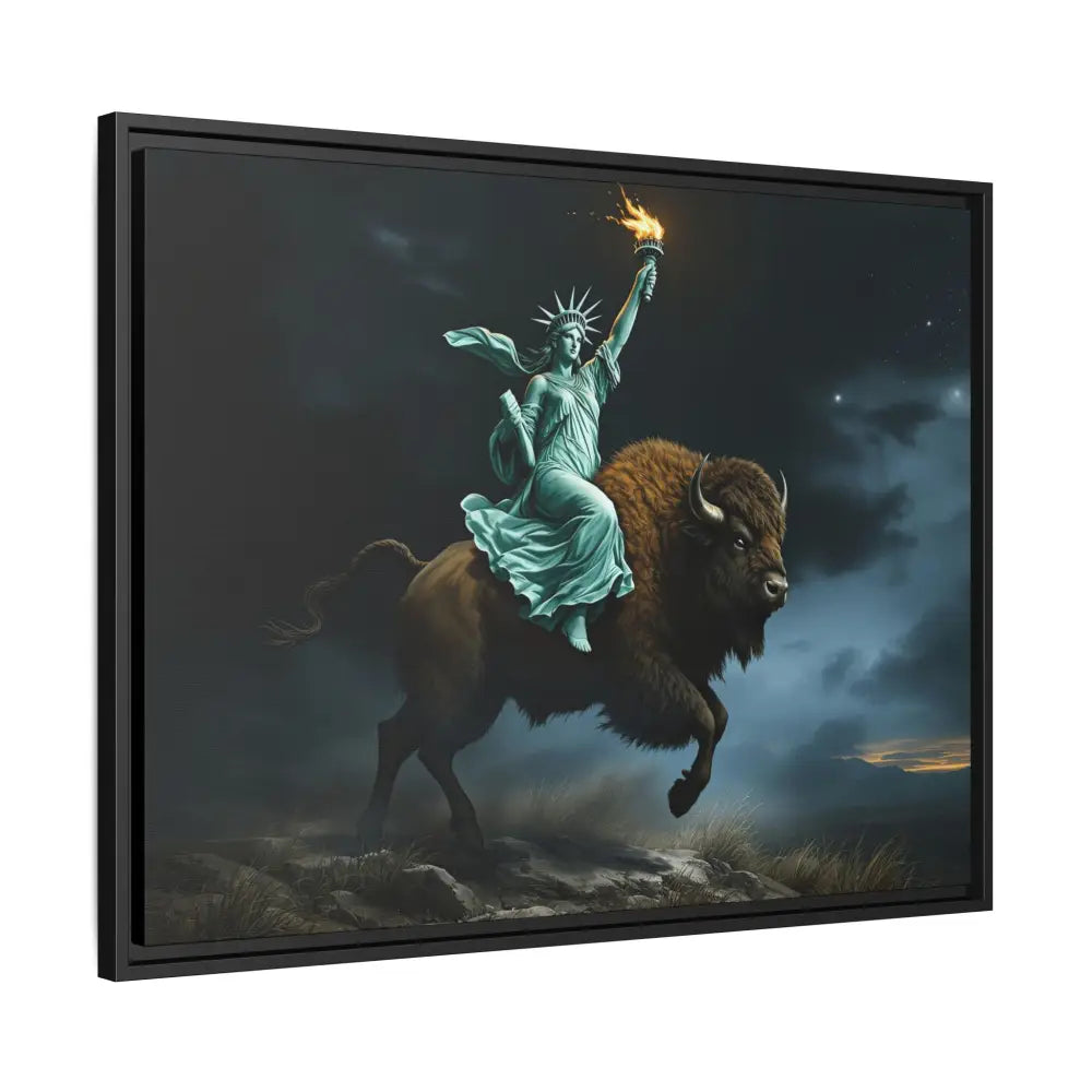 Lady Liberty “Liberty Unbridled” – Limited Edition Gallery Art Wrap – Only 198/200 Available Canvas