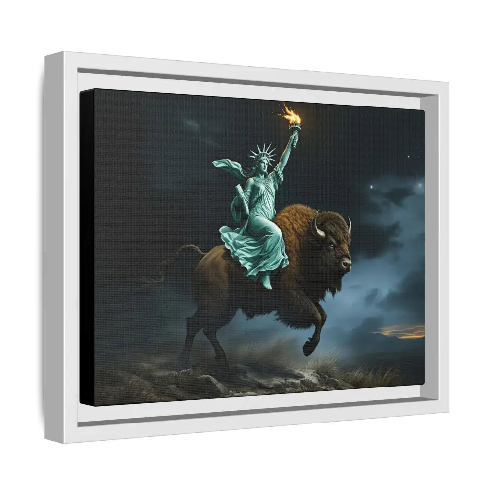 Lady Liberty “Liberty Unbridled” – Limited Edition Gallery Art Wrap – Only 198/200 Available Canvas