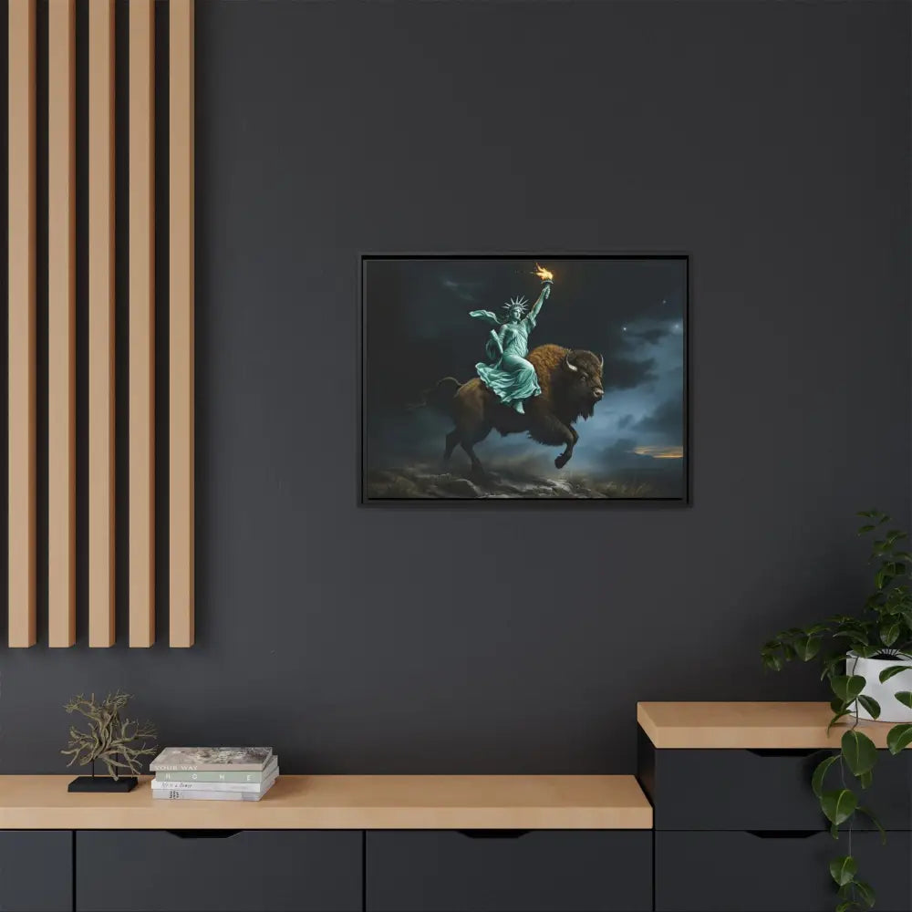 Lady Liberty “Liberty Unbridled” – Limited Edition Gallery Art Wrap – Only 198/200 Available Canvas