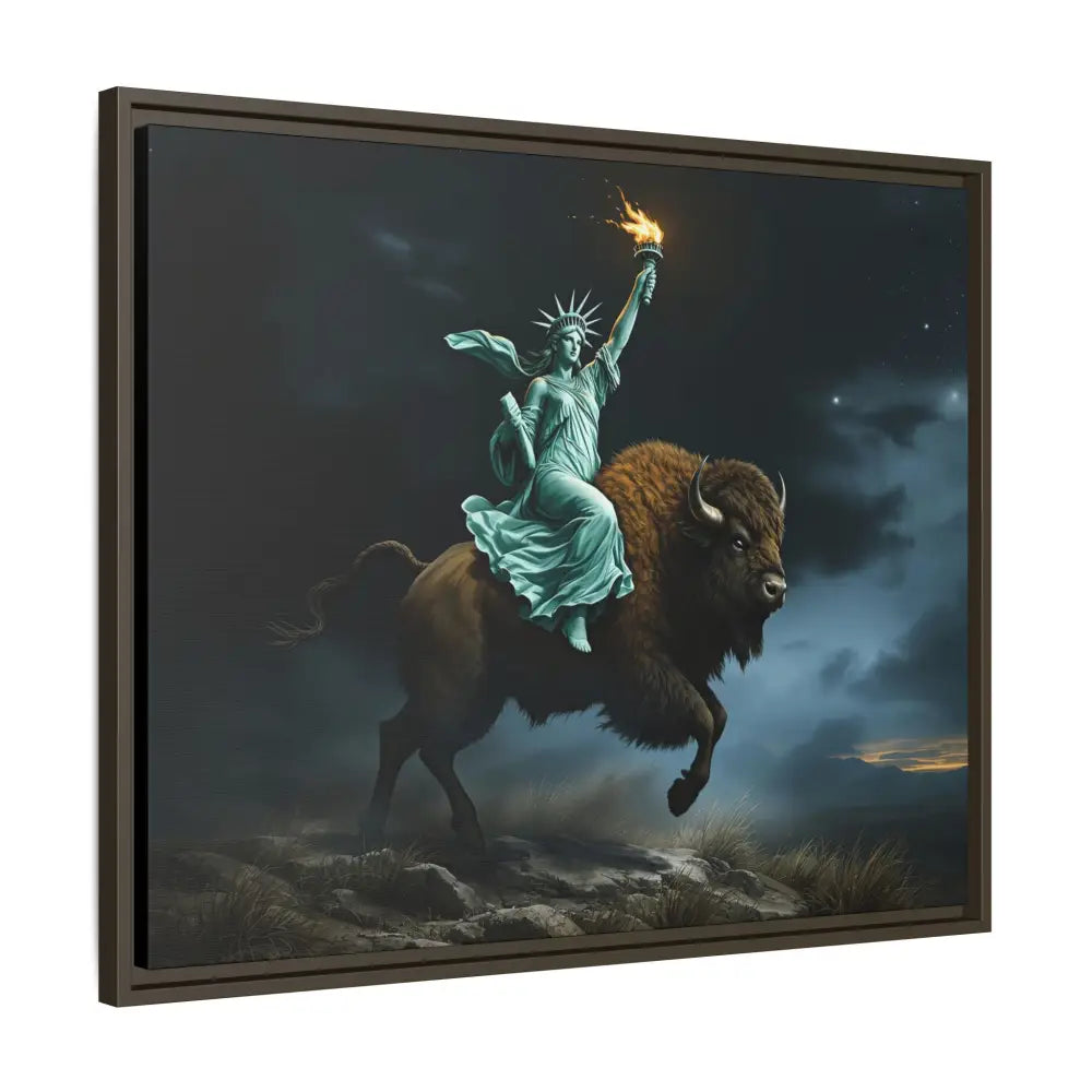 Lady Liberty “Liberty Unbridled” – Limited Edition Gallery Art Wrap – Only 198/200 Available Canvas
