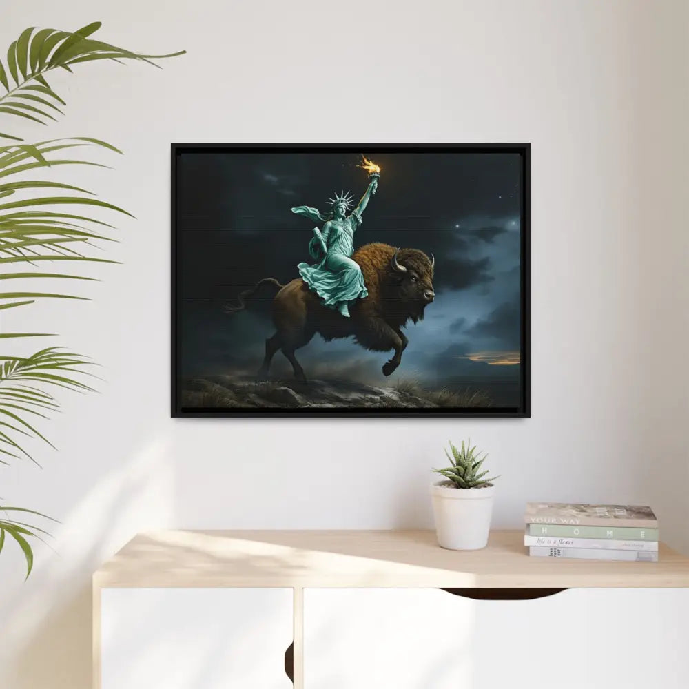 Lady Liberty “Liberty Unbridled” – Limited Edition Gallery Art Wrap – Only 198/200 Available Canvas