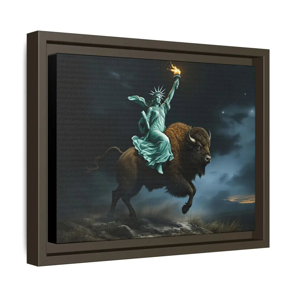 Lady Liberty “Liberty Unbridled” – Limited Edition Gallery Art Wrap – Only 198/200 Available Canvas