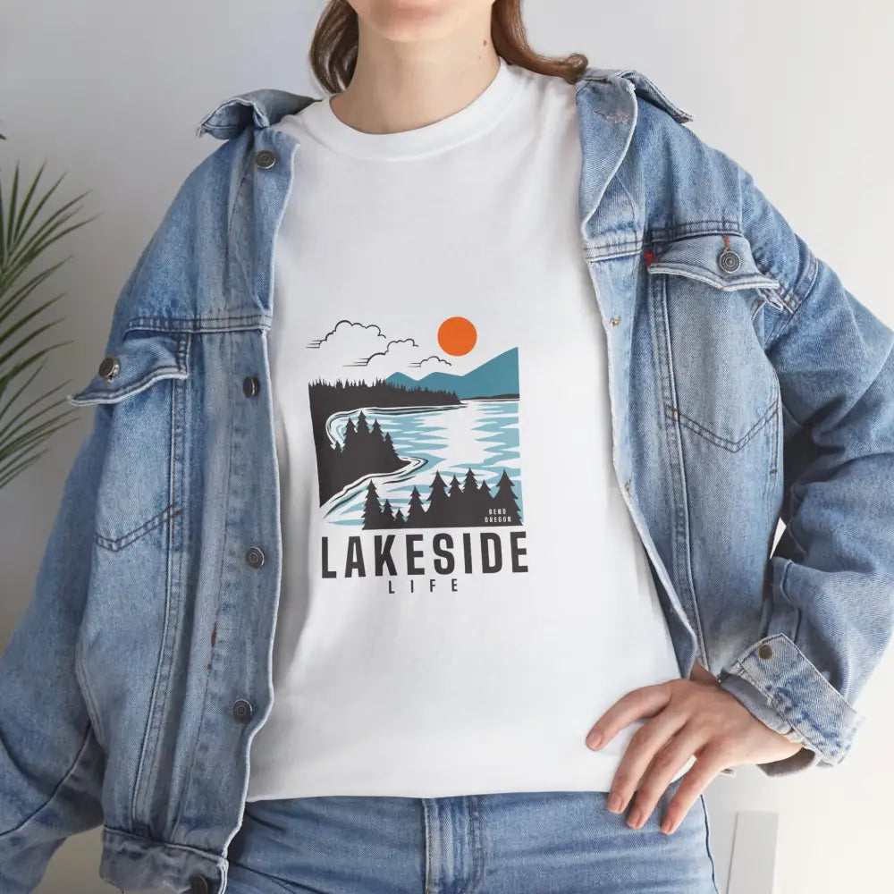 ’Lakeside Life’ Double R Western’s™ Basic T shirt T Shirt