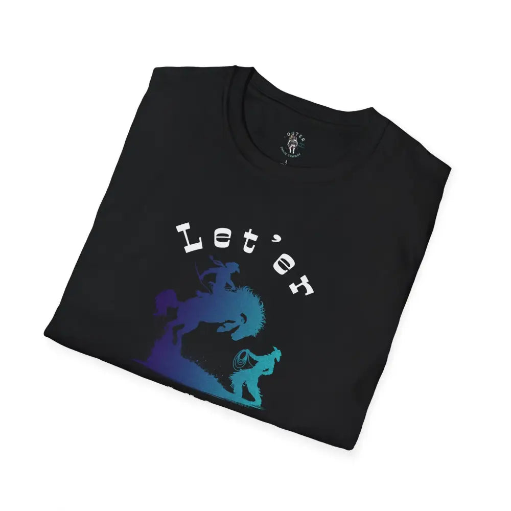 ’Let’er Buck Tee’ - Double R Western’s™ - Softstyle T-Shirt - T-Shirt